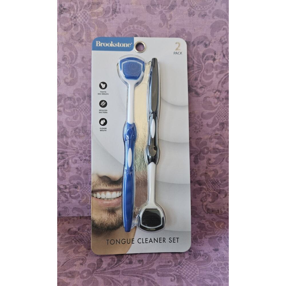 Brookstone Tongue Cleaner Set